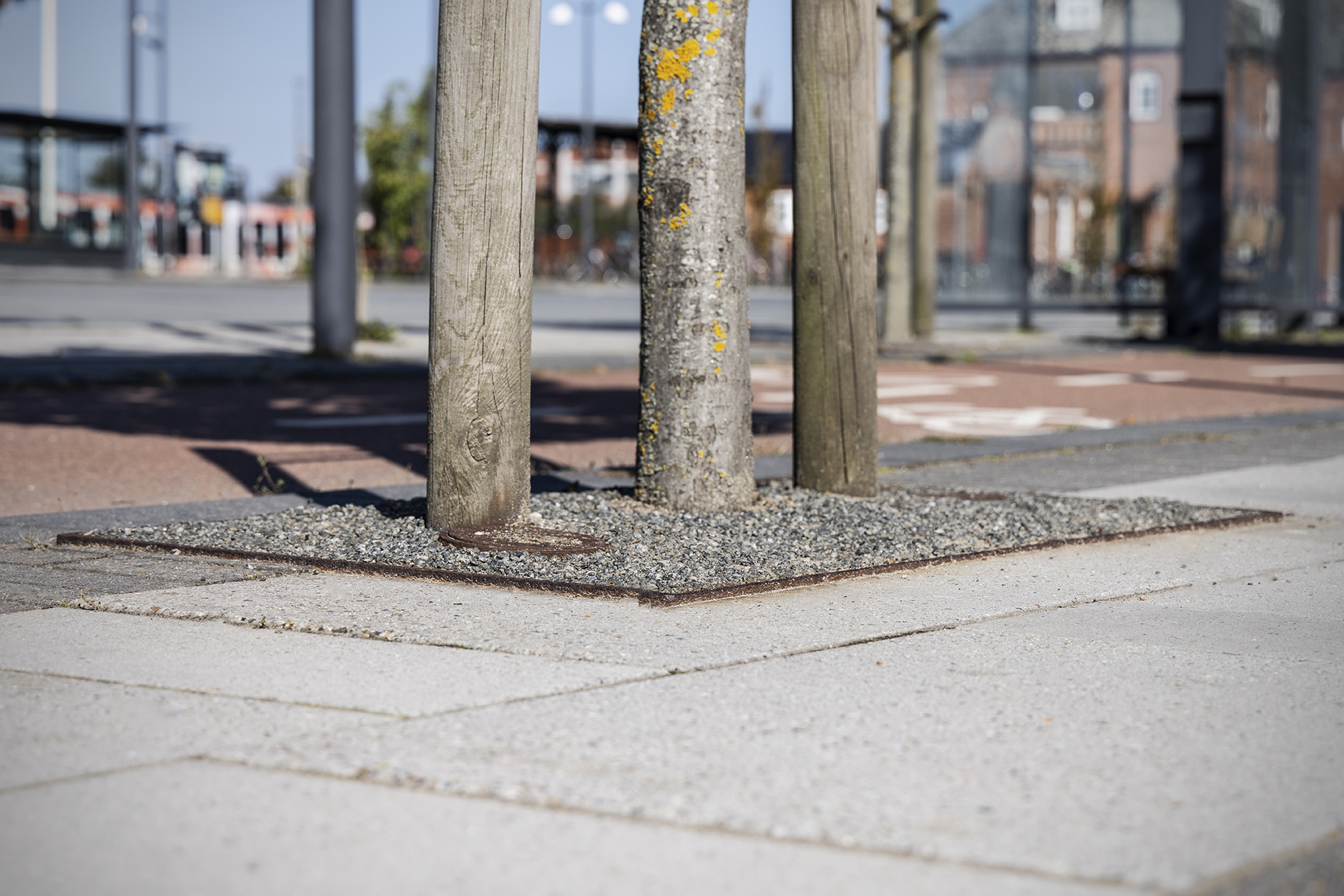 Deko-Drain LAR-løsning på Holstebro Station – Lithomex