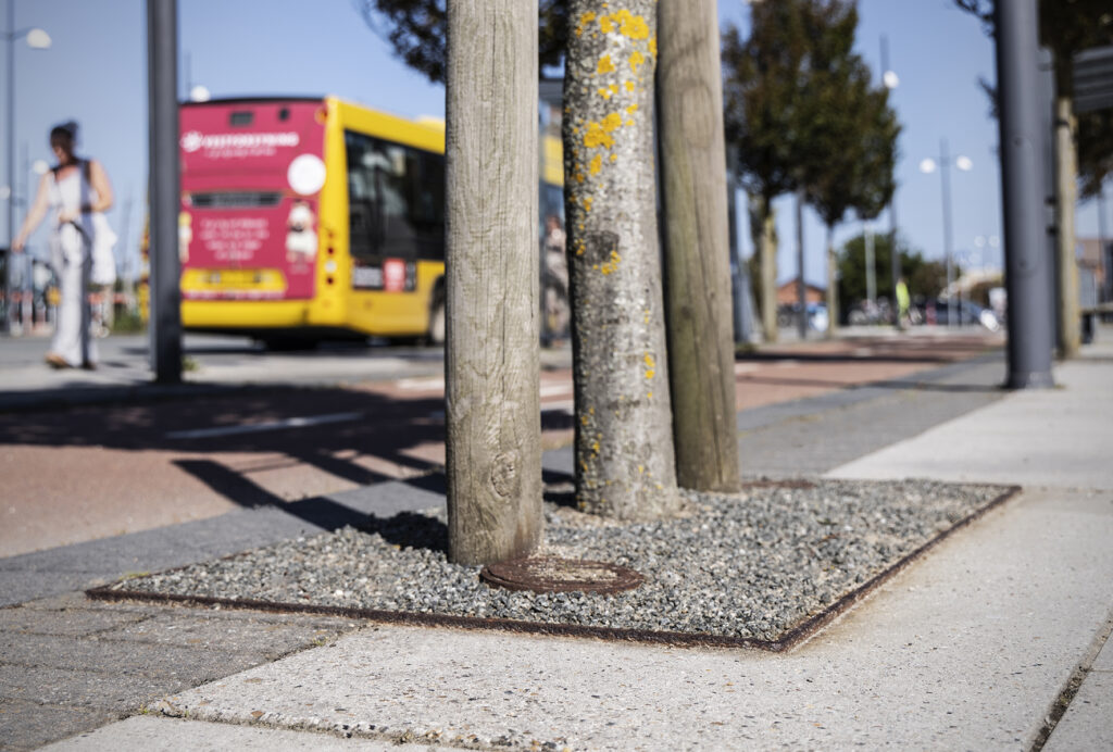 Lithomex Deko-Drain LAR-løsninger på Holstebro Station